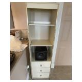White Cabinet Gold Details