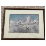 GH David WWI British Biplane Print