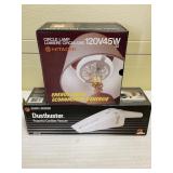 Dustbuster & Circle Lamp