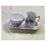 Royal Tudor Lilactime Sugar/Creamer