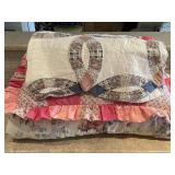 Handmade Quilt, Pillow