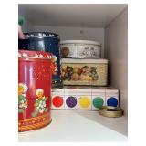 Vintage Tin Containers