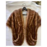 Mink Shawl D. Kindey Furriers