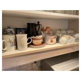 Porcelain Teacups & Coffee Mugs +