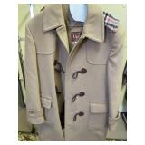 UTEX Tan Duffle Coat Sz 42