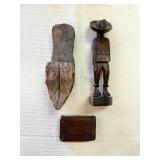 Wood Bud Vase & Décor