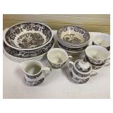 Barratts "Elizabethan" Dish Set