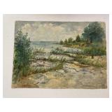 F. Williams Original Watercolour