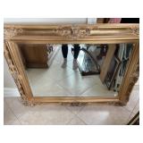 Large Gold Frame Mirror