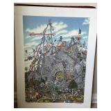 David Badger Print Plaque Numbered