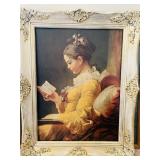 J.H. Fragonard "The Reader" Canvas
