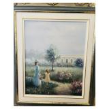 S. Reed Pastel Garden Canvas