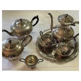 Tea & Coffee Set Silver Plate