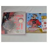 2021/2007 25 CENT COIN CARDS