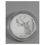 2015 $10 FINE SILVER COIN