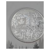 2017 $3 FINE SILVER COIN