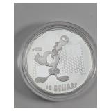 2015 $10 FINE SILVER COIN
