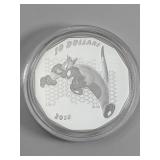 2015 $10 FINE SILVER COIN