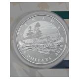 2020 $5 FINE SILVER COIN