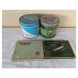 VTG CIGARETTE TINS +