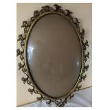 ANTIQUE BUBBLE GLASS FRAME