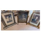 ANTIQUE FRAMED PHOTOS