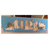 CAT WALL ART