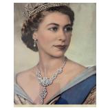 QUEEN ELIZABETH II LITHO