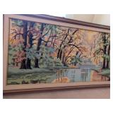 FOREST NEEDLEPOINT FRAME