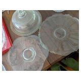 CRYSTAL CAKE STAND +