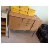 PAINTED WOOD SIDEBOARD