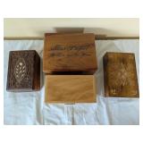 WOOD BOXES