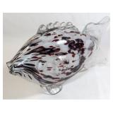 Murano Blown Glass Fish Figurine
