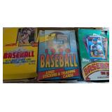 1990 Baseball Trading Cards Boxes