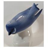Zsonlay Hungary Blue Bird Figurine