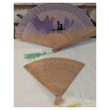 Decorative Wooden Hand Fans