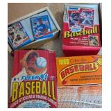 Baseball Card Sets and Boxes from 1988-1991