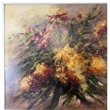 Floral Oil Painting by Signed Artist