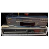 Hitachi and RCA VHS Players Lot