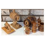 Handcrafted Wooden Miniature Barrels