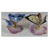 Koporka Hand-Painted Butterfly Figurines