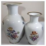 Reichenbach German Floral Vases