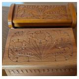 Hand-Carved Wooden Boxes