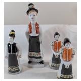 Hollohaza Hungarian Folk Figurines Set