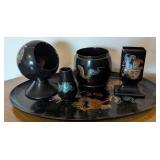 Lacquerware with Dragon Motif
