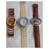Three Mixed Brand Ladies Quartz Watches