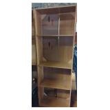 Wooden Shelf Unit With Adjustable Shelves