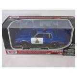 1986 Dodge Diplomat RCMP Model in 1:24 Scale