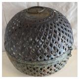 Metal Perforated Spherical Lantern