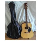 Segovia D-07 GN Acoustic Guitar With Case